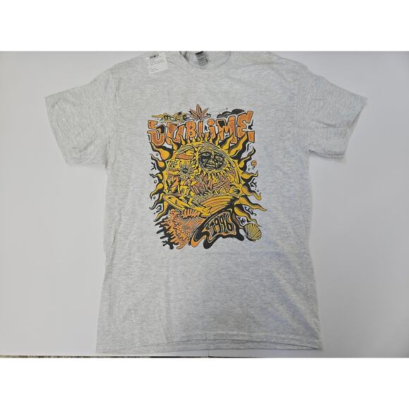 NWT Sublime Rock Band Long Beach 1996 Tour T-Shirt Collection- Mens Medium - Picture 1 of 7